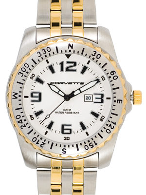 Corvette Men's 2-tone Watch - (20057)
