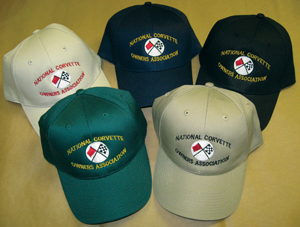 NEW!!  National Corvette Owners Association Logo Hat