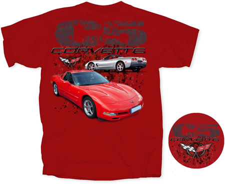 Corvette Stingray  on Corvette T Shirts   Corvette Apparel